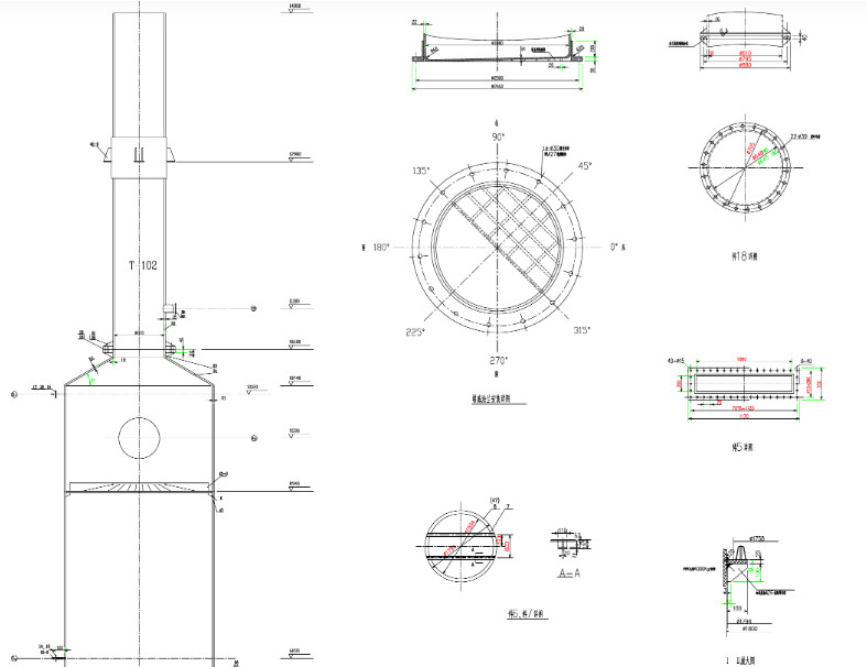 水洗塔技術的工藝原理圖 水洗塔技術的工藝原理圖
